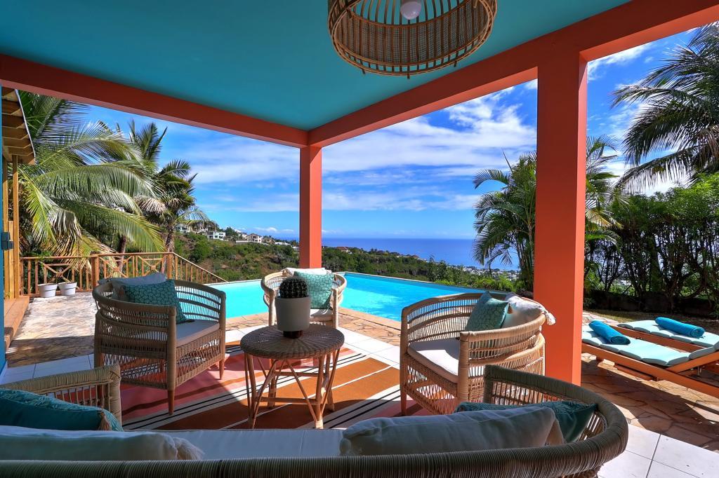 Maison Divon Luxueuse Villa Exotique face à l'Océan avec piscine chauffée - 80