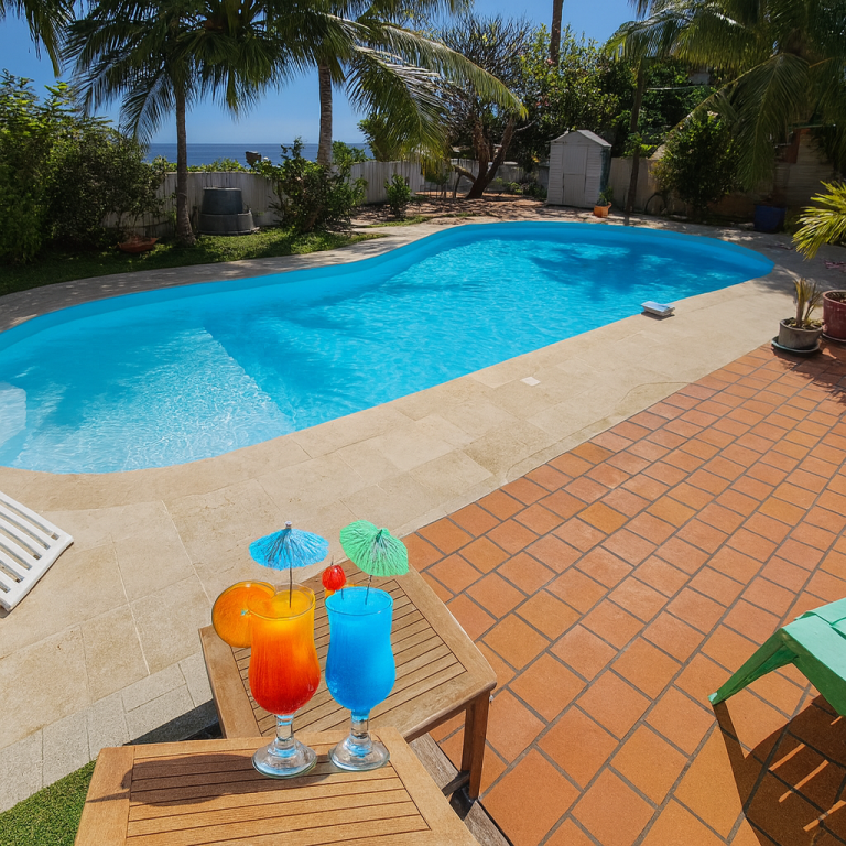 Villa O'rizon Bleu - Piscine XXL et vue Océan - 22