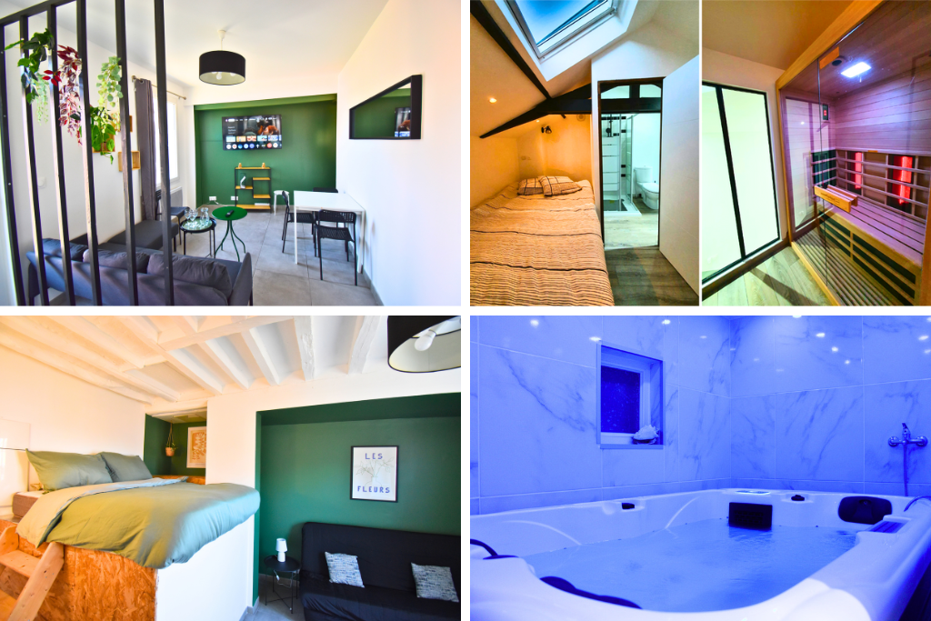 Duo Maisonnette & Jacuzzi