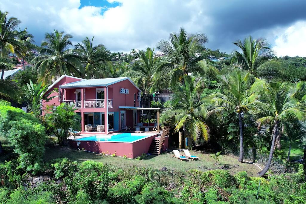 Maison Divon Luxueuse Villa Exotique face à l'Océan avec piscine chauffée - 2