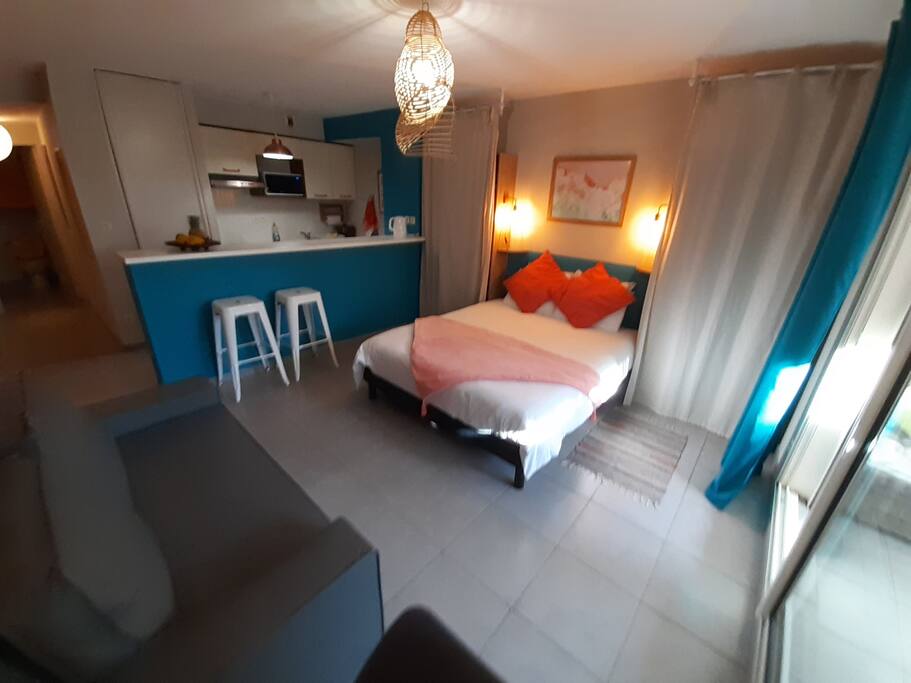 Le Jardin de Corail, splendide F1 à 2 pas du lagon - 53