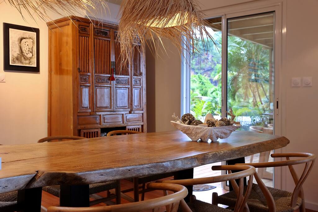 Maison Divon Luxueuse Villa Exotique face à l'Océan avec piscine chauffée - 35