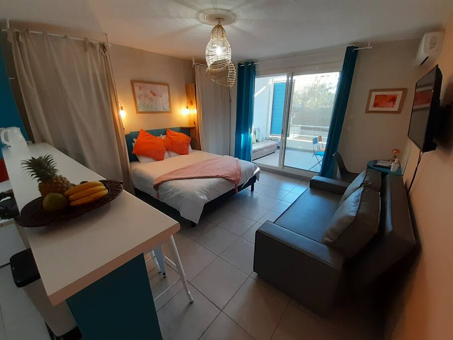 Le Jardin de Corail, splendide F1 à 2 pas du lagon - 52