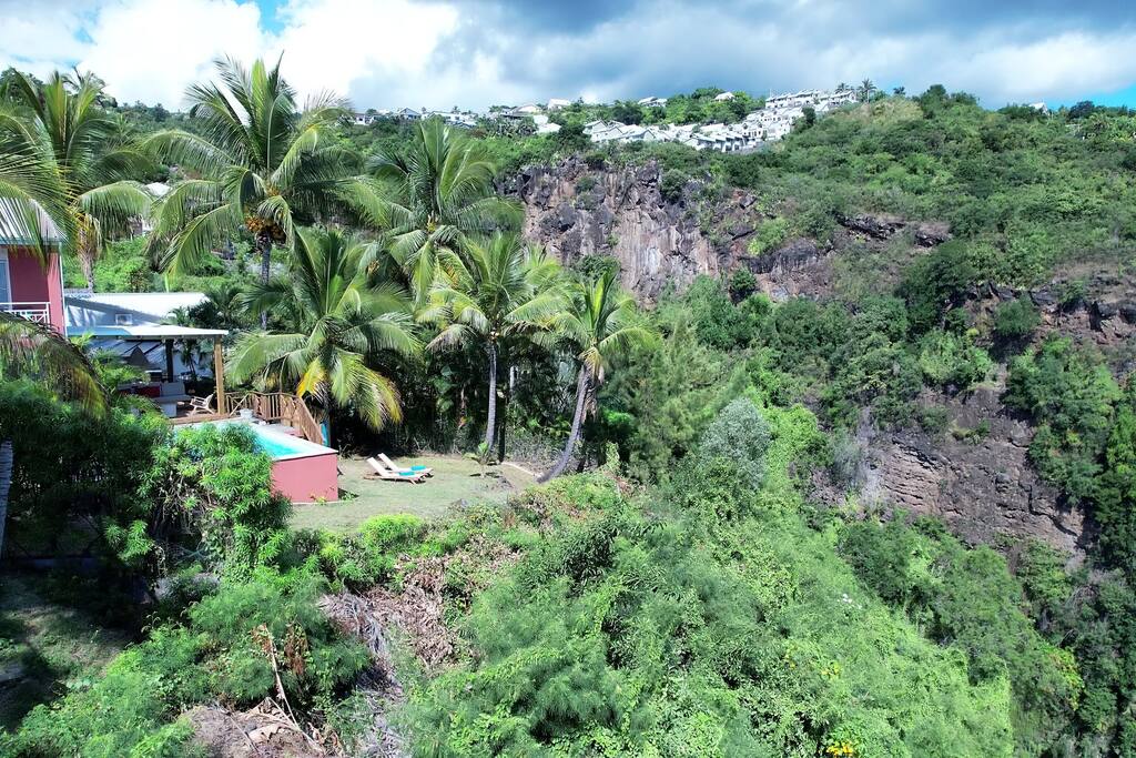 Maison Divon Luxueuse Villa Exotique face à l'Océan avec piscine chauffée - 8