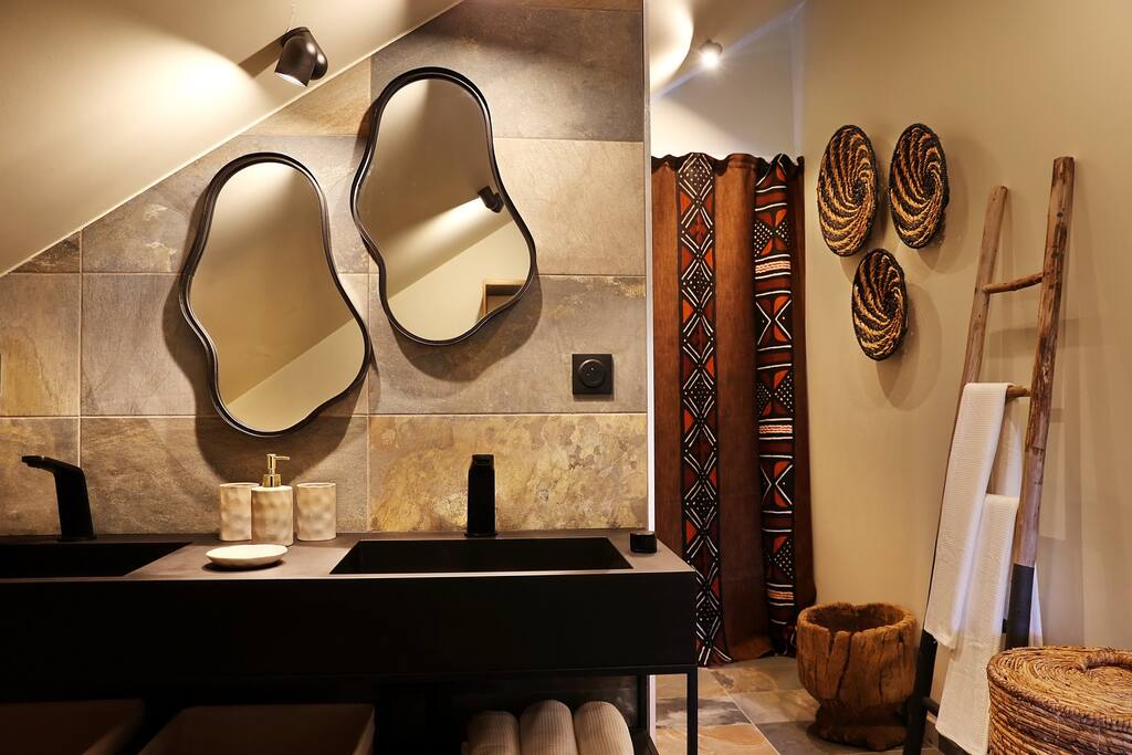 Maison Divon Luxueuse Villa Exotique face à l'Océan avec piscine chauffée - 49