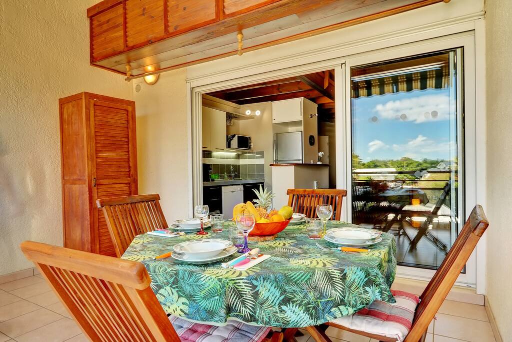 Le Kazuarina · Superbe ! Le Kazuarina, beau F3 à 50m du lagon - 3