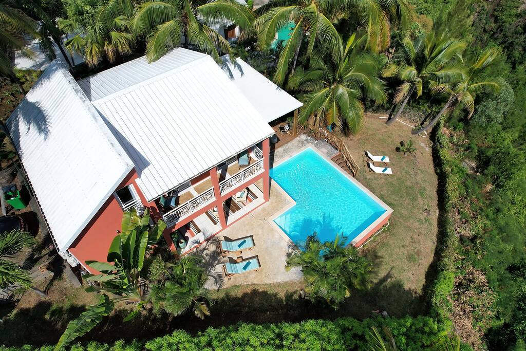 Maison Divon Luxueuse Villa Exotique face à l'Océan avec piscine chauffée - 3