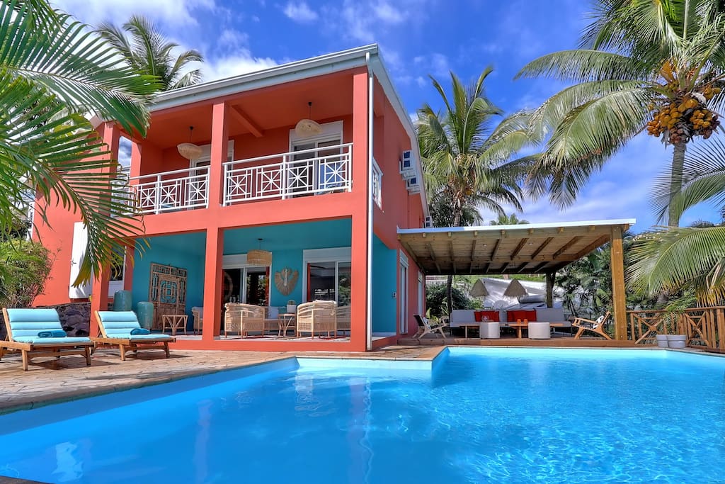 Maison Divon Luxueuse Villa Exotique face à l'Océan avec piscine chauffée - 1