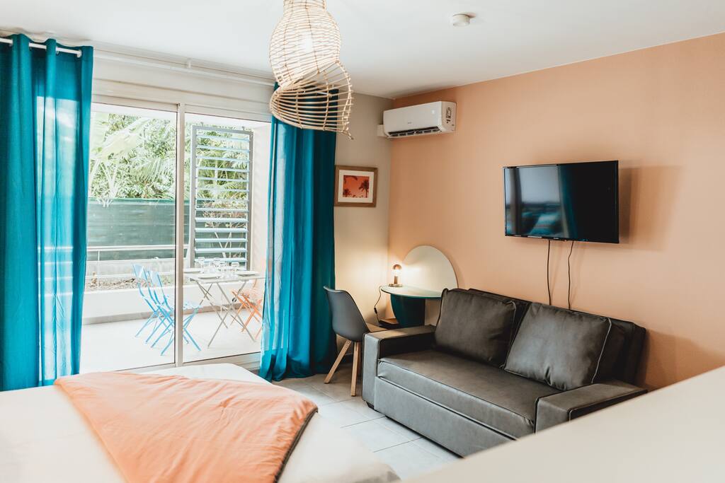 Le Jardin de Corail, splendide F1 à 2 pas du lagon - 2