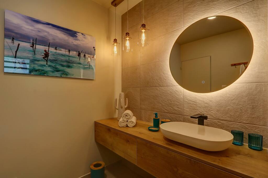 Maison Divon Luxueuse Villa Exotique face à l'Océan avec piscine chauffée - 52